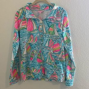Lilly Pulitzer You Gotta Regatta Captain Popover Small